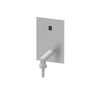 NOVALAB optoelektronisches Wandventil mit Knie 90°