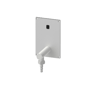 NOVALAB optoelektronisches Wandventil mit Knie 90°